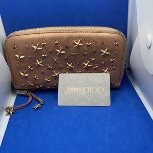 Jimmy Choo JIMMY CHOO FILIPA stars stud wallet